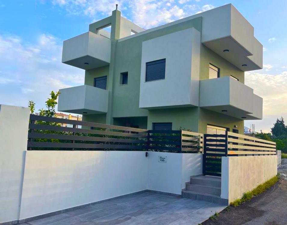 Green Villa Ialysos  Bagian luar foto